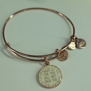 Alex And Ani Rose Gold Bracelet